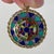 French Window Plique-À-Jour Pendant Medal in Enamel and 18 Karat Yellow Gold, 1930s For Sale - Image 9 of 18