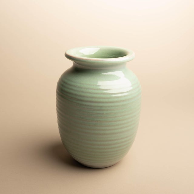 Modern Vase by Martha Katzer for the Karlsruhe Majolica Factory, 1930s For Sale - Image 3 of 3