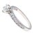 2000 - 2009 Tiffany & Co. Platinum 0.59ctw Diamond Engagement Ring sz 5.25 For Sale - Image 5 of 12