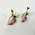 Vintage Minimalist Japanese Hollywood Regency Majolica Butterfly Flora Porcelain Napkin Rings - Set of 12 For Sale - Image 17 of 18