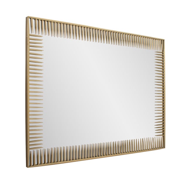 Kenneth Ludwig Chicago Robin Baron Ayres Rectangular Mirror For Sale - Image 4 of 11