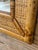 Tan Vintage Coastal Tortoise Bamboo & Woven Rattan Wall Mirror For Sale - Image 8 of 12