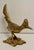 1960s Vintage Hollywood Regency Brass Roadrunner Bird Sculpture For Sale - Image 5 of 12