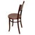Wood Antique Vienna Secession Bent Oak W/ Carved Floral Backreast and Seat by Thonet-Mundus For Sale - Image 7 of 9