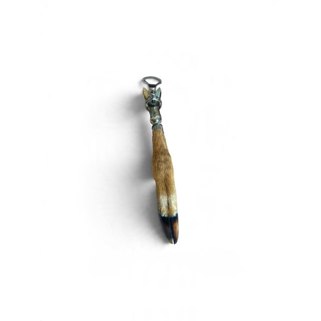 French Antique French Manche À Gigot Hoof Handle Roast Carving Handle For Sale - Image 3 of 5