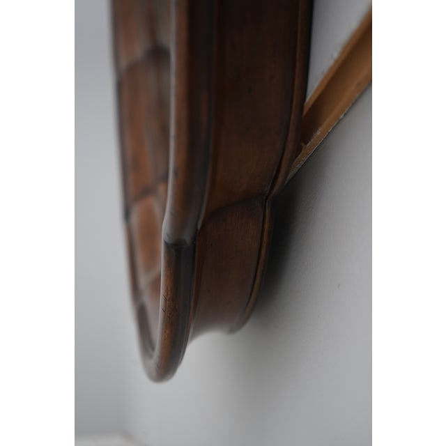 Labarge Labarge Deep Dish Scalloped Frame Mirror For Sale - Image 4 of 9