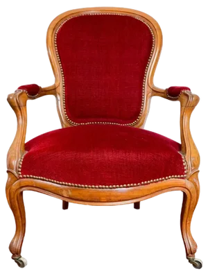 Louis XV Style Cabriolet Armchair, 1850s