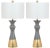 Gray 30.5 Inch H Table Lamp in Grey & Gold - a Pair For Sale - Image 8 of 8