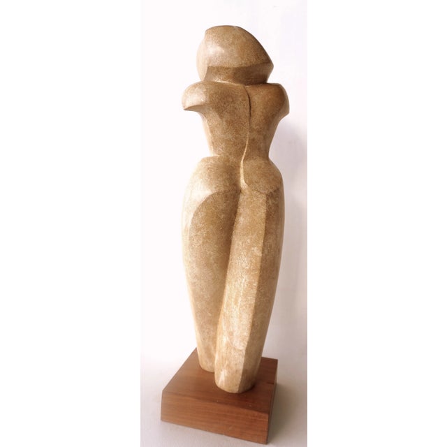 1950s Lilly M. Tussey (Bulgarian/American d.2005) - Dancer. - Modernistic Sculpture For Sale - Image 4 of 6