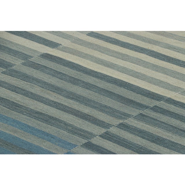 Handwoven in wool, this 6x8 contemporary Kilim is from an exciting new custom-capable flatweave collection by Rug & Kilim....