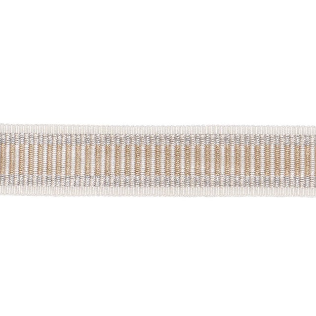 Schumacher Schumacher Litchfield Braid Trim In Dove For Sale - Image 4 of 4