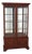 Knob Creek Penn Manor Cherry Curio Cabinet For Sale