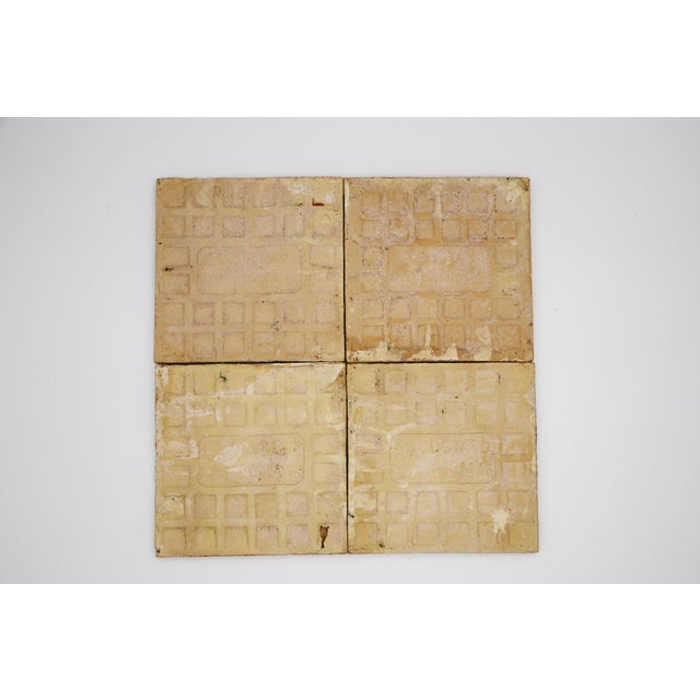 19th Century Set of Four Mediterranean Large Tiles, Portuguese For Sale - Image 10 of 13