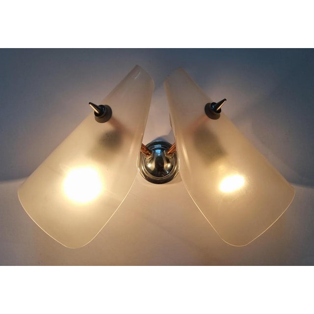 Large Mid-Century Wall Lamp in the style of Stilnovo, Italy, 1962 For Sale - Image 16 of 18