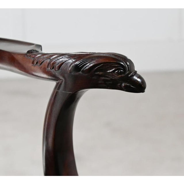 Wood Victorian Mahogany Dining Set from Gillows of Lancaster, 1890, Set of 9 For Sale - Image 7 of 13