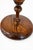 Turned hardwood pedestal compote bowl with dramatic grain, possibly bocote or a similar exotic hardwood, that has...
