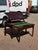 English Georgian Mahogany Architects Desk, Fully Adjustable. Fitted Interior Sizes :- 107.5 cms wide, 62 cms depth, 72 cms...