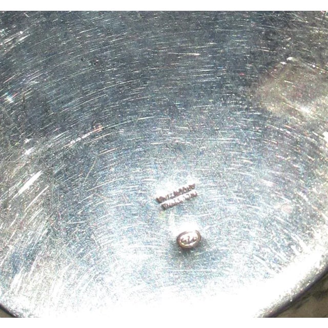 1950s Vintage Handmade Italian Silver Pitcher For Sale In New York - Image 6 of 9