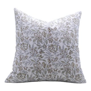 Fabdivine Indian Block Print Cushion Cover 26x26 Inch Duck Canvas-Kudrat For Sale