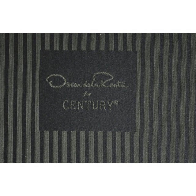 Century Furniture Oscar De La Renta Home Century Furniture Italian Neoclassical Lounge Arm Chair For Sale - Image 4 of 12