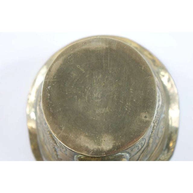 Early 20th Century Vintage Brass Rice Scoop For Sale - Image 4 of 6