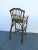 Late 20th Century Rustic Rattan Barstools - Set of 4 For Sale In Philadelphia - Image 6 of 7