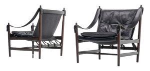 Set of Norwegian Safari Lounge Chairs, 1965