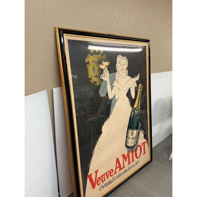 1920s Robert Falcucci for Veuve Amiot Advert Poster, 1929 For Sale - Image 5 of 12