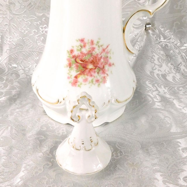 1980s White Unmarked Chocolate Pot For Sale In San Francisco - Image 6 of 9