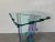 1980s Italian Postmodern Art Glass Pedestal - Side Table For Sale - Image 11 of 12