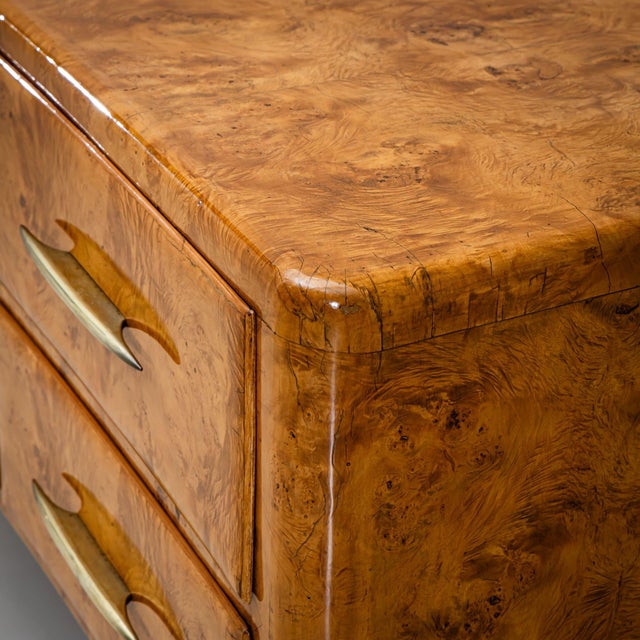 Brown Mid-20th Century Sideboard with Drawers, Italy For Sale - Image 8 of 13