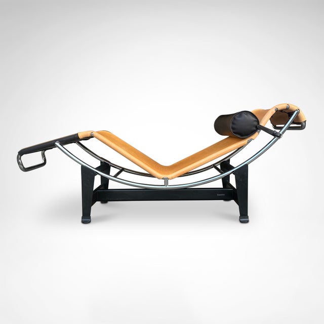 Brown LC4 Edition Chaise Lounge by Le Corbusier for Cassina, 2013 For Sale - Image 8 of 13