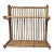 Vintage 1970s Colombian Guadua Bamboo "La Amalia" Estate Hanging Wall Shelf For Sale