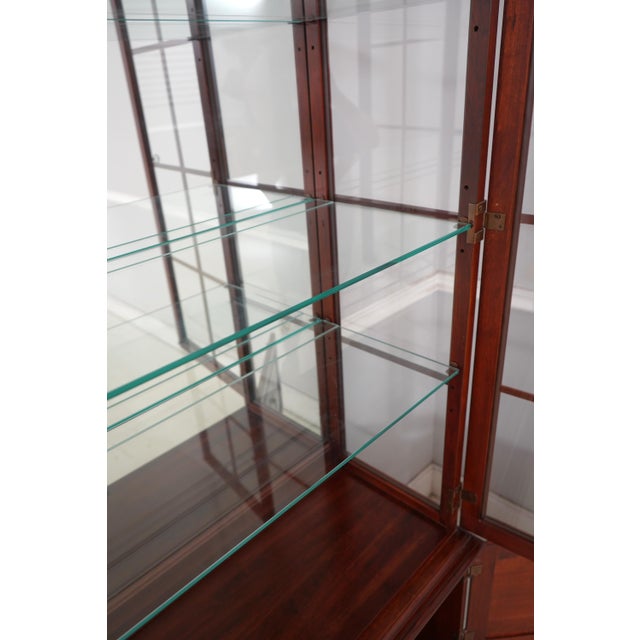 Knob Creek Penn Manor Cherry Curio Cabinet For Sale In Philadelphia - Image 6 of 18