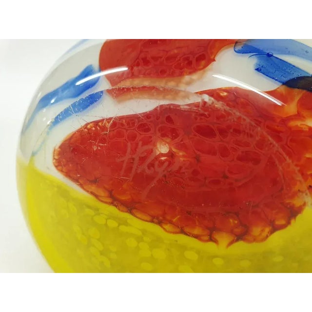 Glass Vase with Cat Figure, Murano, Italy, 1960s For Sale - Image 3 of 9