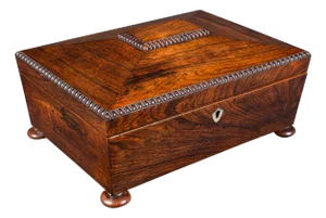 1830's Antique Sarcophagus Keepsake Box