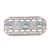 Art Deco 1920s French Art Deco 6.00 Carat Aquamarine Diamond Platinum Brooch For Sale - Image 3 of 6