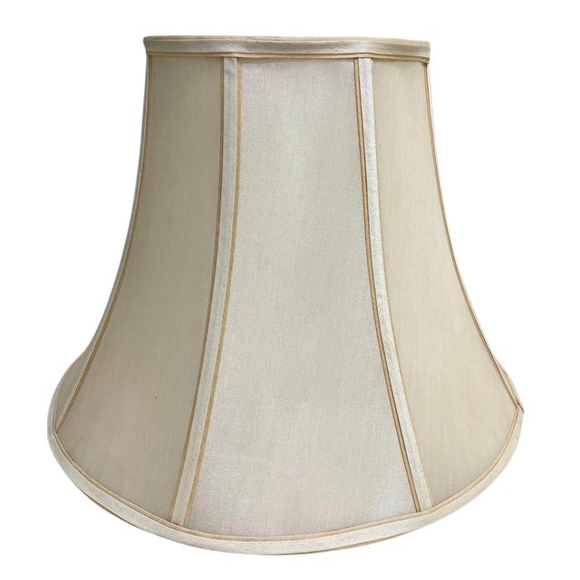 Brass Vintage Brass Stiffel Table Lamp W/ Original Shade For Sale - Image 8 of 9