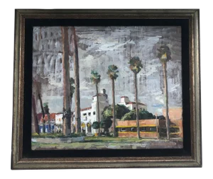 Oil Painting by Artist R McCarron of a California Landscape