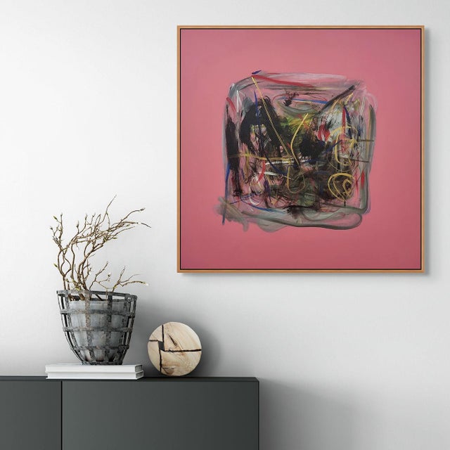 Acrylic on canvas Edition: Unique. Unframed. Frédéric Prat is a French abstract painter who studied at the École nationale...