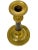 An 19th century French candlestick An bronze with gilt candlestick The candlestick measures 21 cm high and the foot 10 cm...