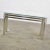 Mid 20th Century Modern Console Sofa Table Chrome Rectangle With Glass Top Style of Pace or Karl Springer For Sale - Image 5 of 13