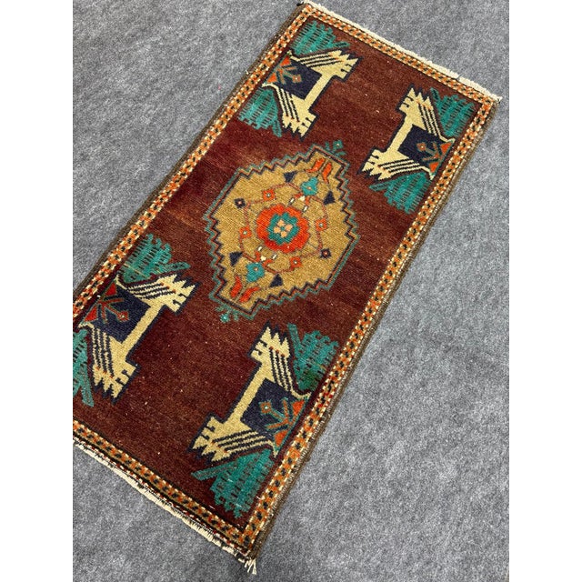 Early 21st Century Turkish Yastik Rug 1'8" x 3'4" For Sale - Image 5 of 5