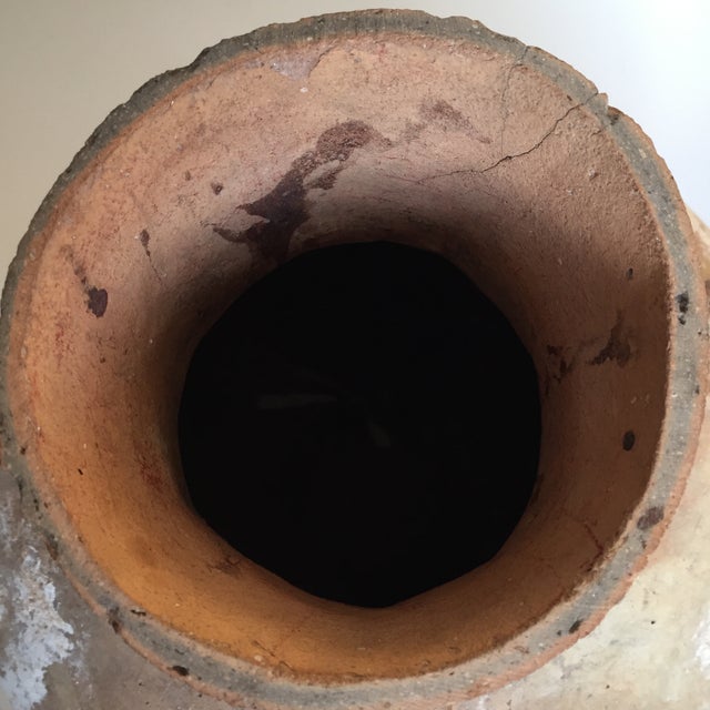Ancient Amphorae Pottery Vessels - a Pair For Sale - Image 9 of 13