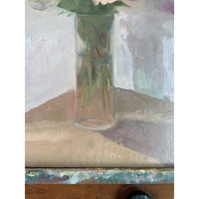 Michelle Farro Floral Still Life Oil Painting by Michelle Farro For Sale - Image 4 of 9