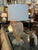 Design Plus Gallery presents the Moonglow Gold Leaf Swirled in Glass Table Lamp by Jan Showers for Kyle Bunting. The...