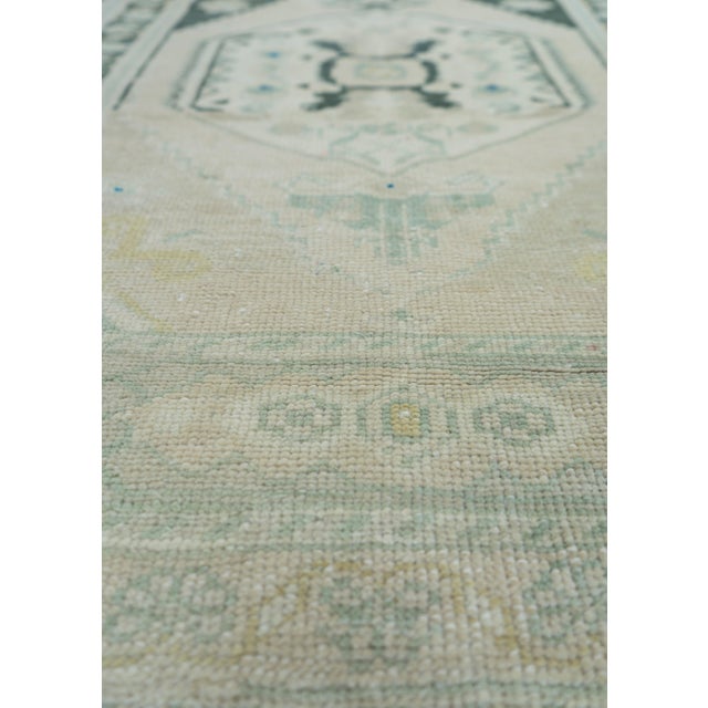 Early 21st Century Turkish Mini Rug Oriental Hand Knotted Vintage Rug 2' x 3'2" #16892 For Sale - Image 5 of 8