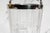 Brilliant English Vintage Crystal Ice Bucket Silverplate Rim Handle Luxury Barware Home Decor For Sale - Image 4 of 10