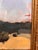Blue Modernist Expressionist Landscape Framed Painting For Sale - Image 8 of 12