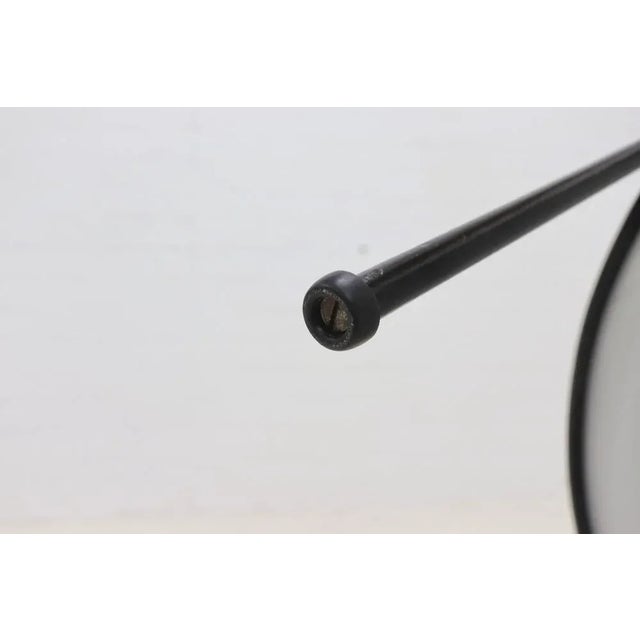 Rare coffee table designed by Paul McCobb in the 1950s. The table was part of a range simple wooden and steel tables...